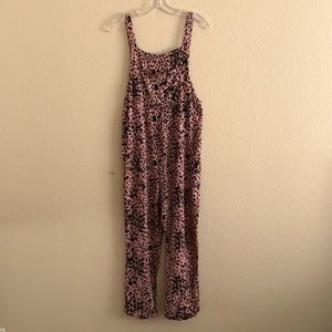 ☃️3 for $30☃️ Leopard Cropped Overalls